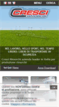 Mobile Screenshot of crescirimorchi.it
